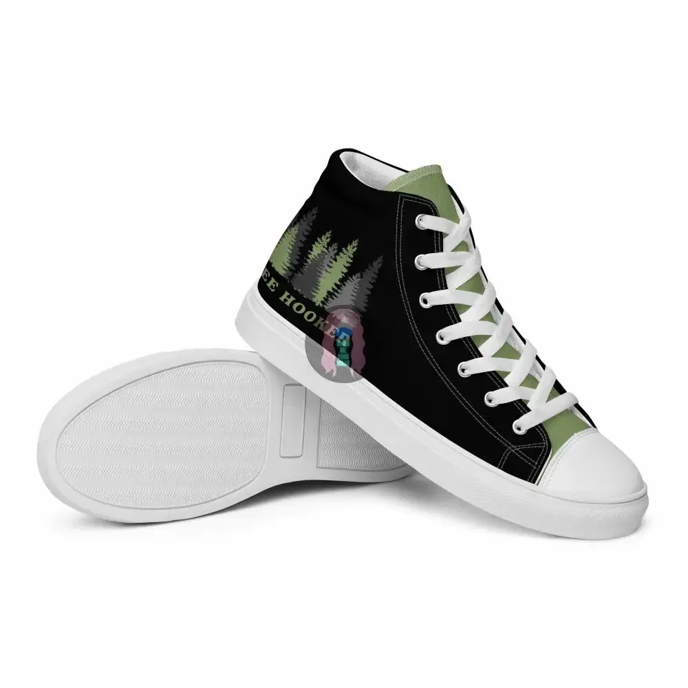 "Tree Hooker" Women’s high top canvas shoes