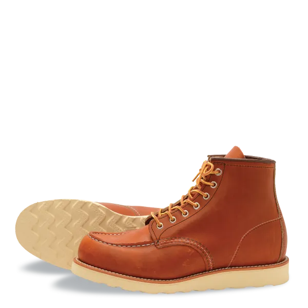 Red Wing Men's 6- Inch Classic Moc Oro 875 Legacy Leather