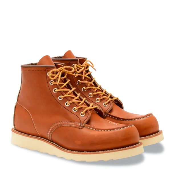 Red Wing Men's 6- Inch Classic Moc Oro 875 Legacy Leather