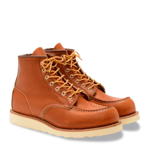 Red Wing Men's 6- Inch Classic Moc Oro 875 Legacy Leather