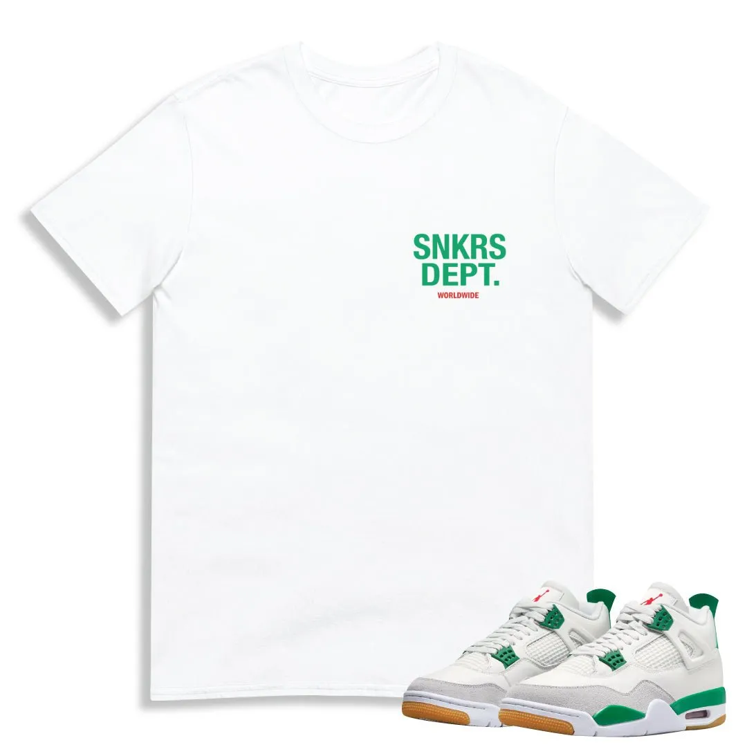 Retro 4 SB Pine SNRS Dept. Shirt