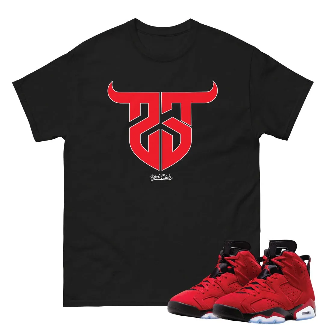 Retro 6 Toro Bravo 23 Horns Shirt