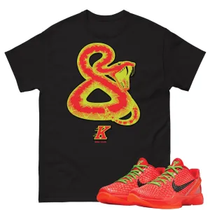 Reverse Grinch Kobe 6 Protro Snake 8 Shirt