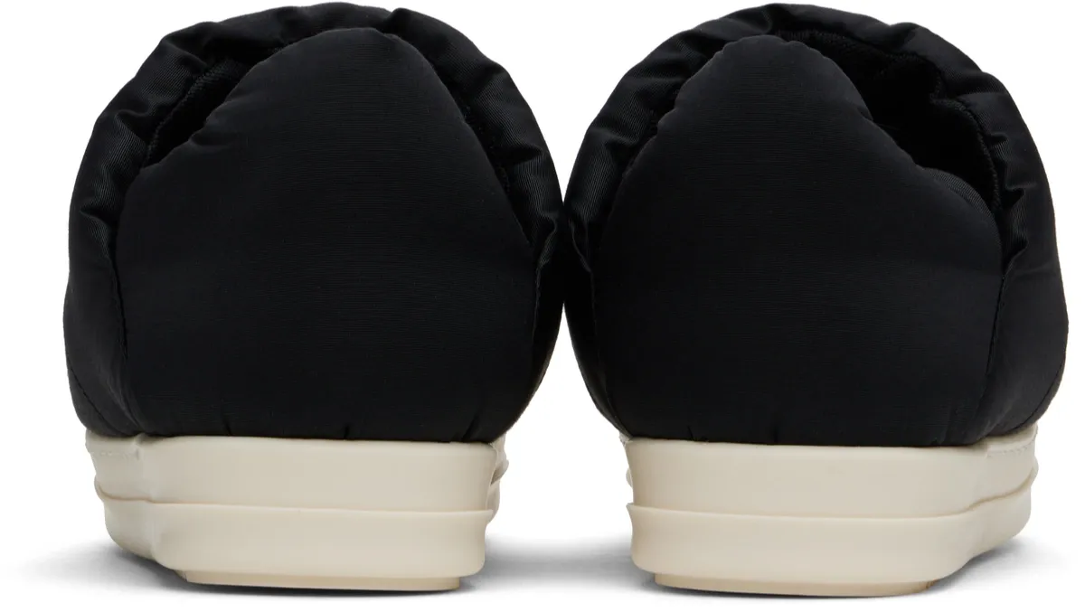 Rick Owens DRKSHDW 'Black' Puffer Slip On Sneakers