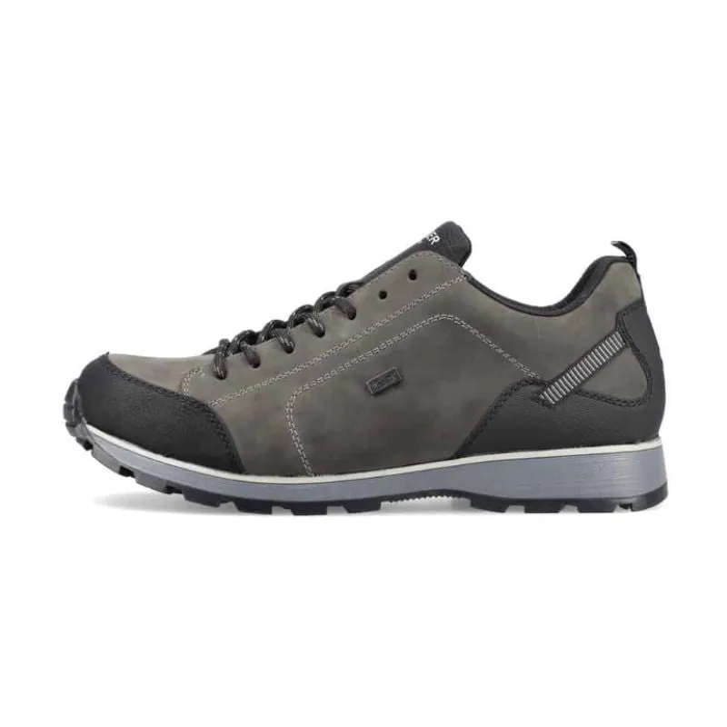 Rieker B5721-01 Grey Men's Walking Shoes