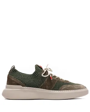 Ronda Knit/Suede Khaki