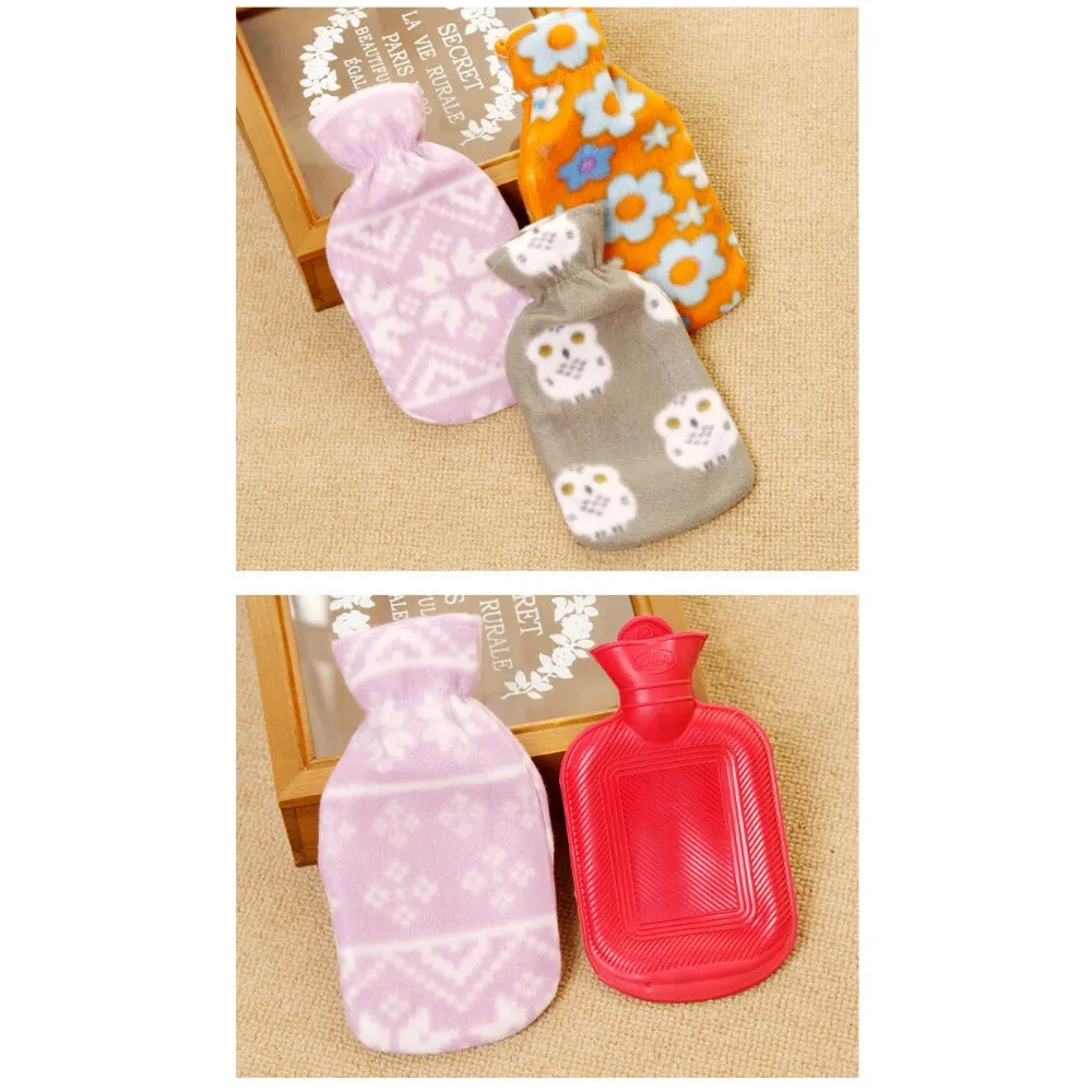 Rubber HOT WATER BOTTLE Bag WARM Relaxing Heat Cold Therapy 670 ML- 1800 ML