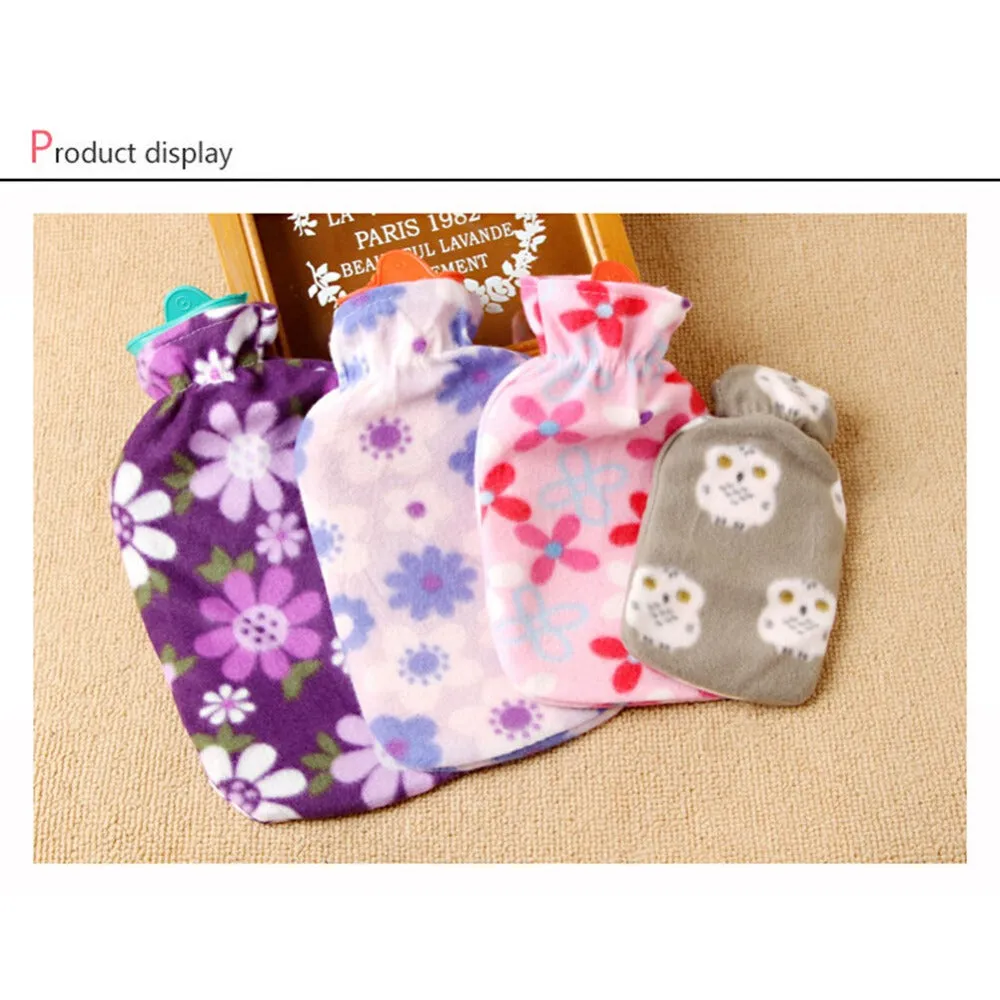 Rubber HOT WATER BOTTLE Bag WARM Relaxing Heat Cold Therapy 670 ML- 1800 ML