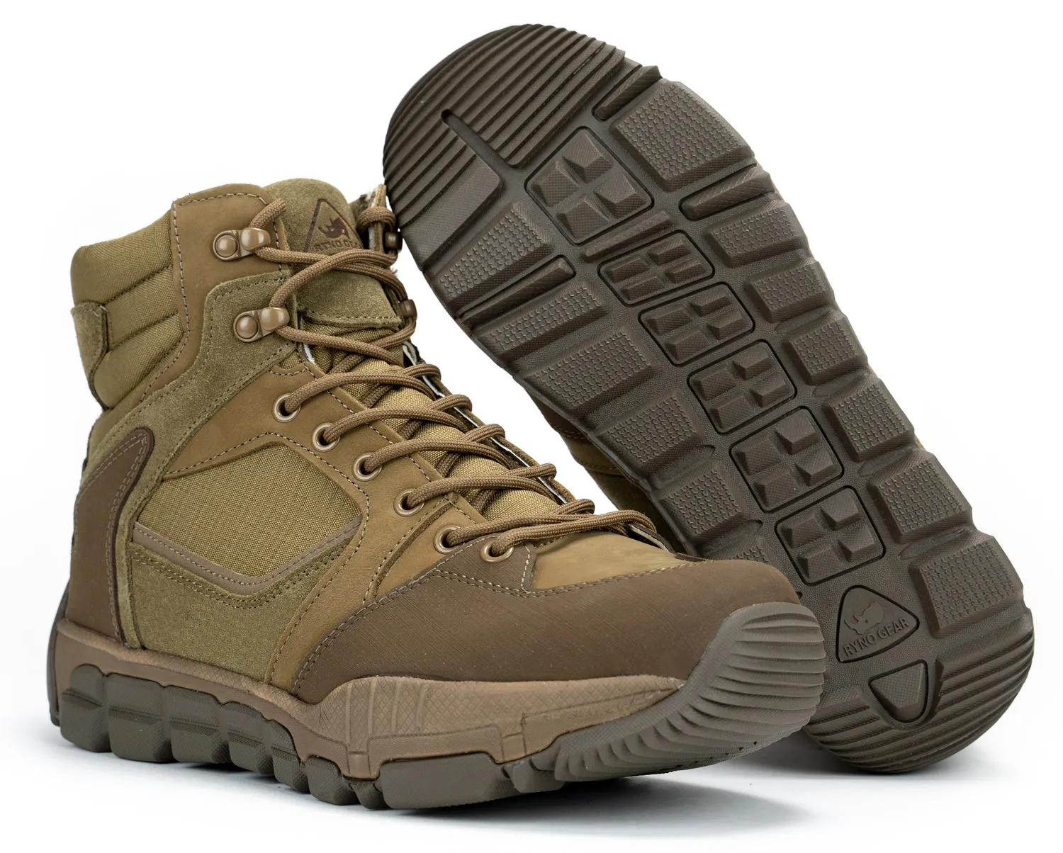 Ryno Gear Trek Coolmax Tactical Boots (Coyote)