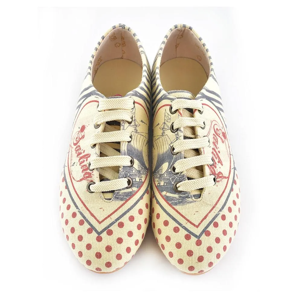 Sailing Ballerinas Shoes SLV036