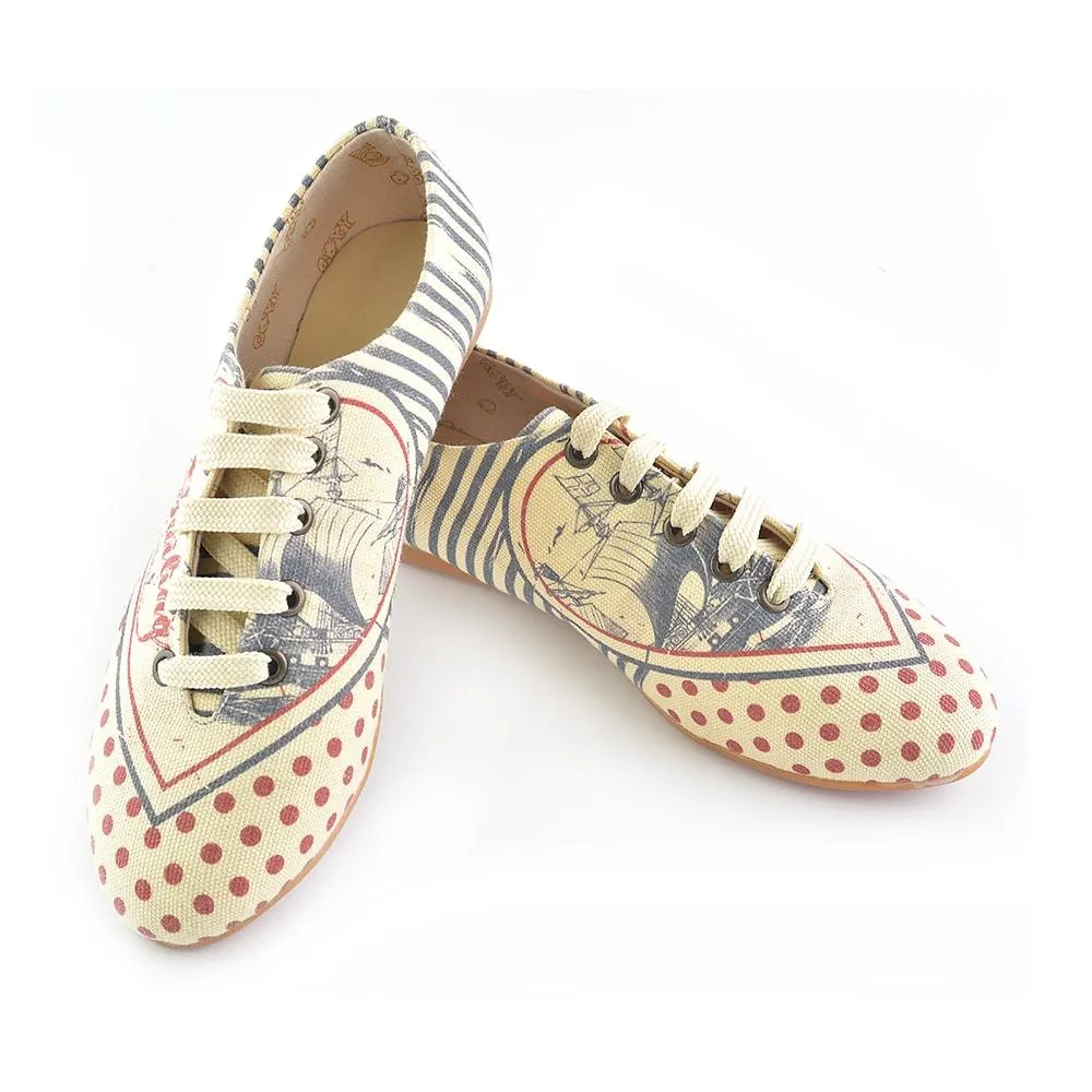 Sailing Ballerinas Shoes SLV036