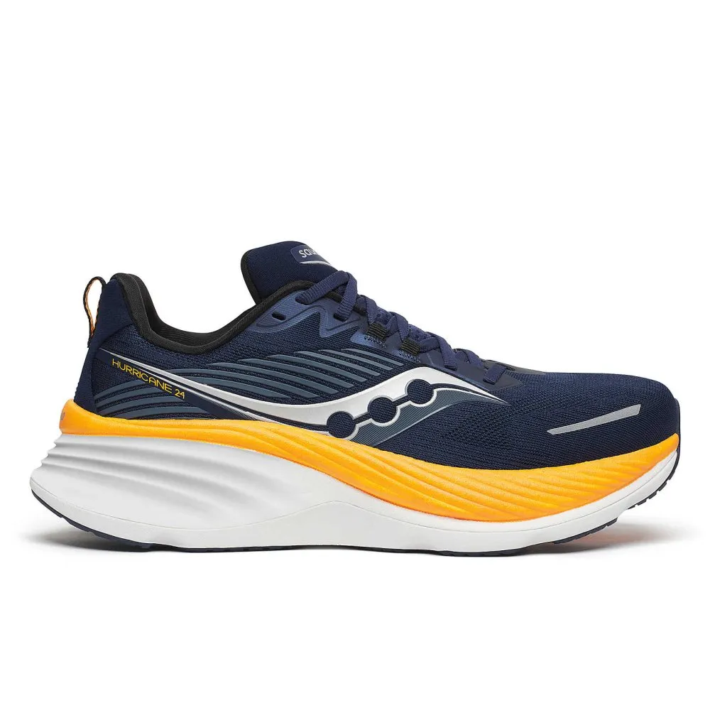 Saucony Men's Hurricane 24 - Navy/Peel