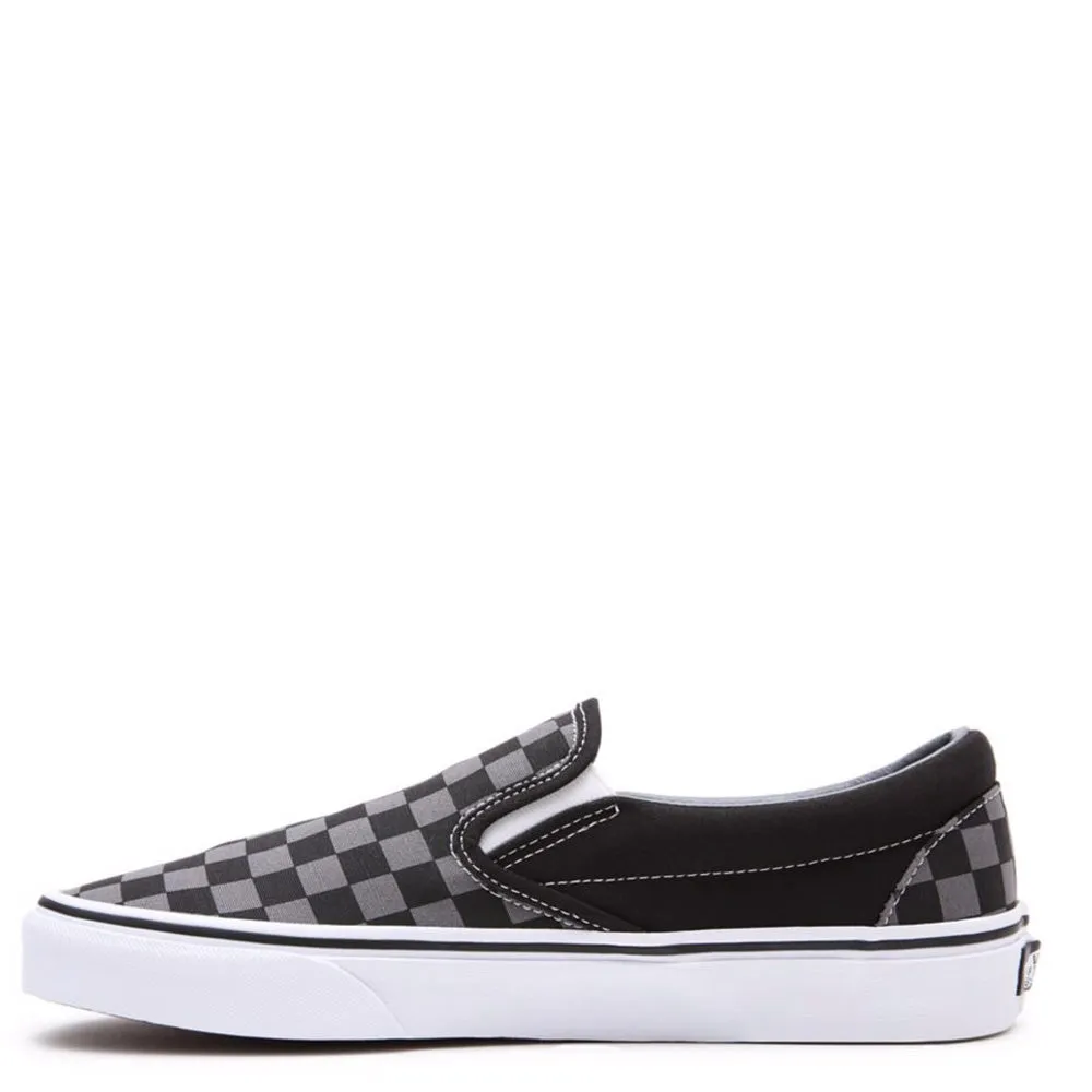 Scarpe Unisex VANS Sneakers Classic Slip-On Checkerboard colore Black e Pewter