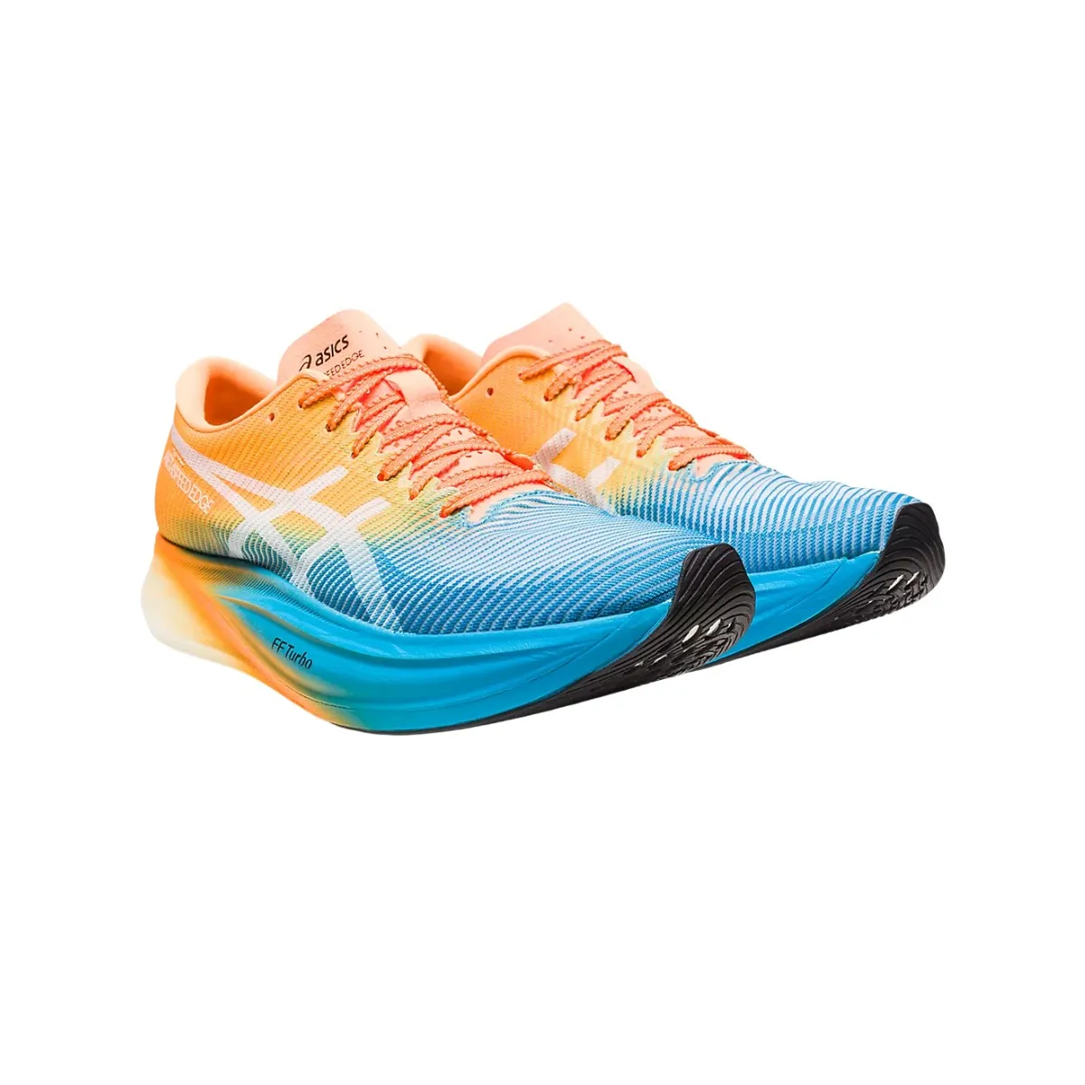 Shoes Asics Metaspeed Edge  Blue Orange  Unisex