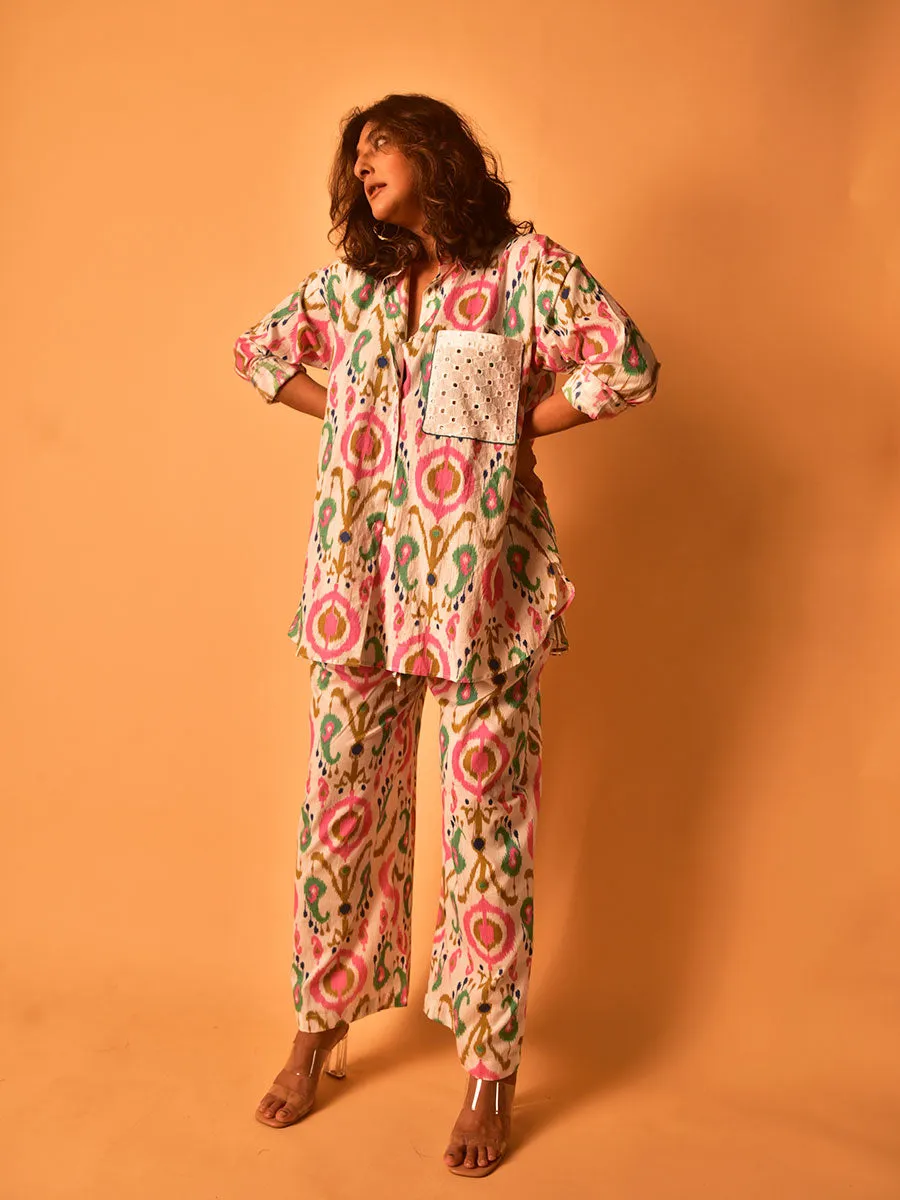 Simone Co-Ord Shirt- pant Set