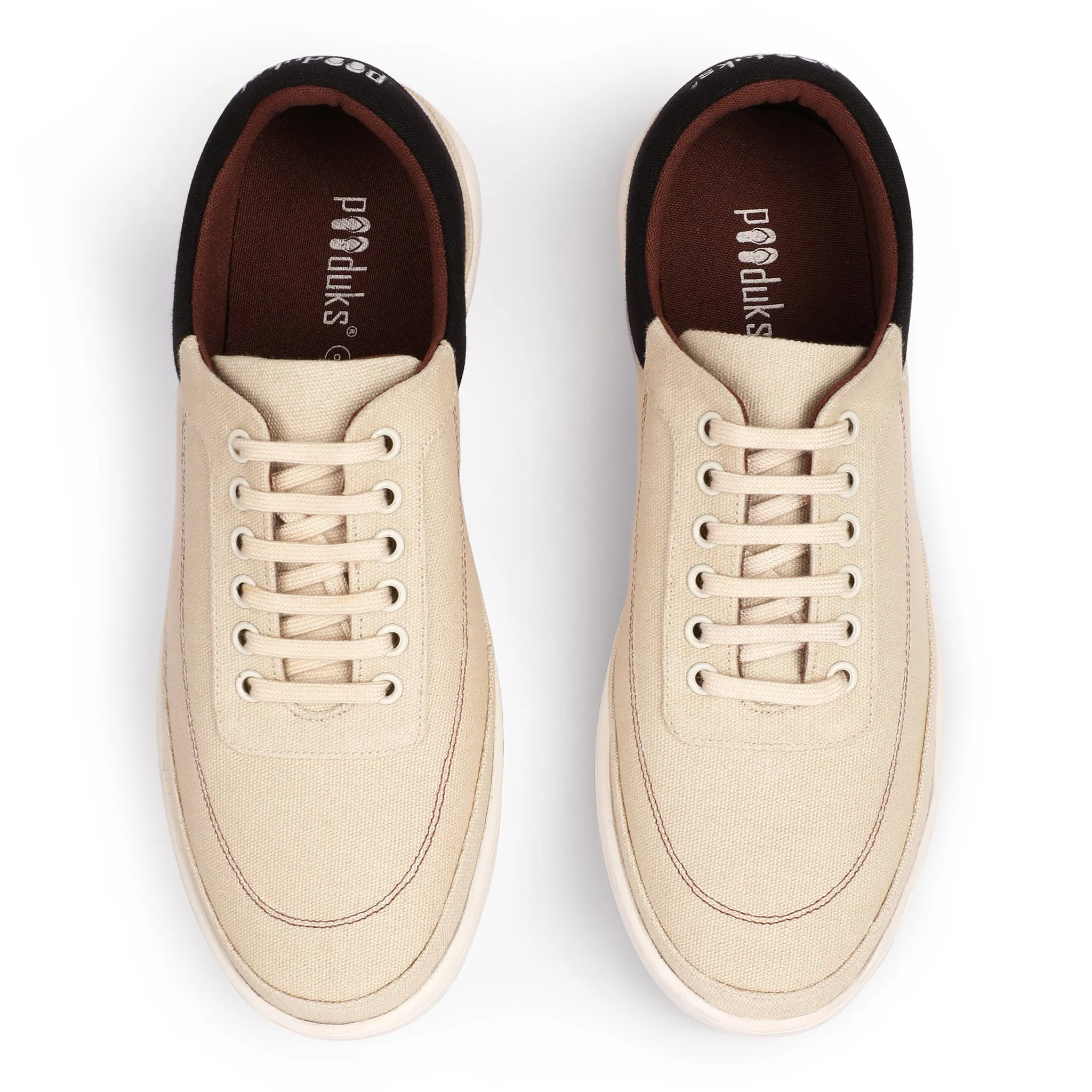 Ske Eco-Sole Sneakers Beige Men