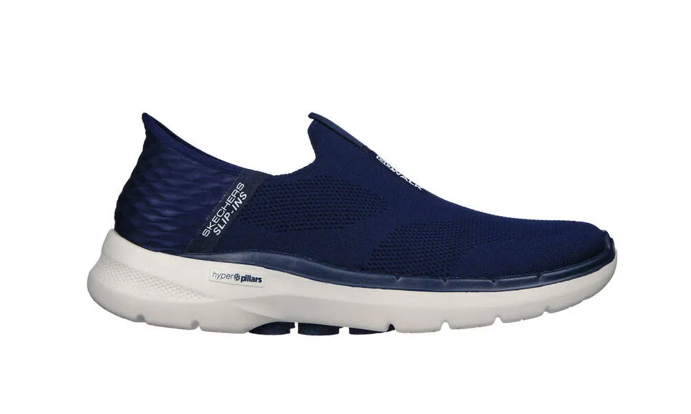 Skechers Mens Slip-ins Go Walk 6 Easy On Navy