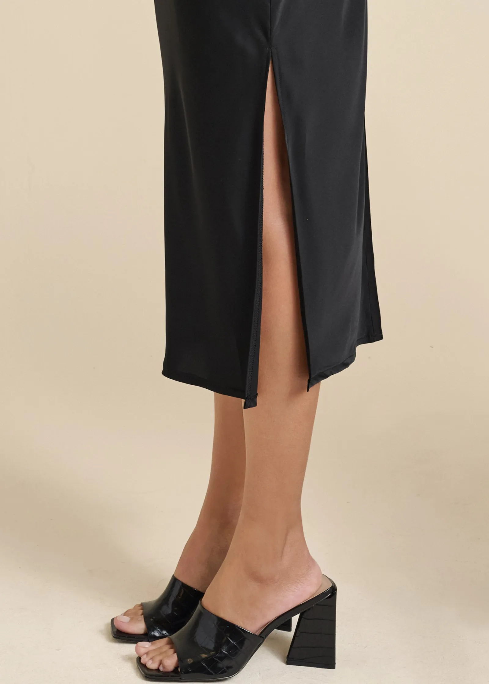 Slip Skirt - Black