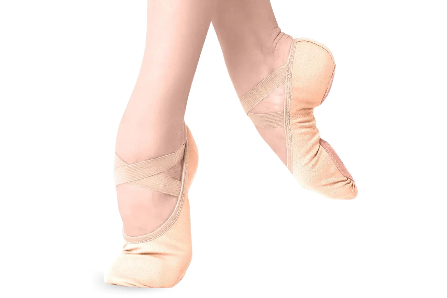 SO DANCA SD16 ADULT BLISS STRETCH CANVAS SPLIT SOLE BALLET SHOES