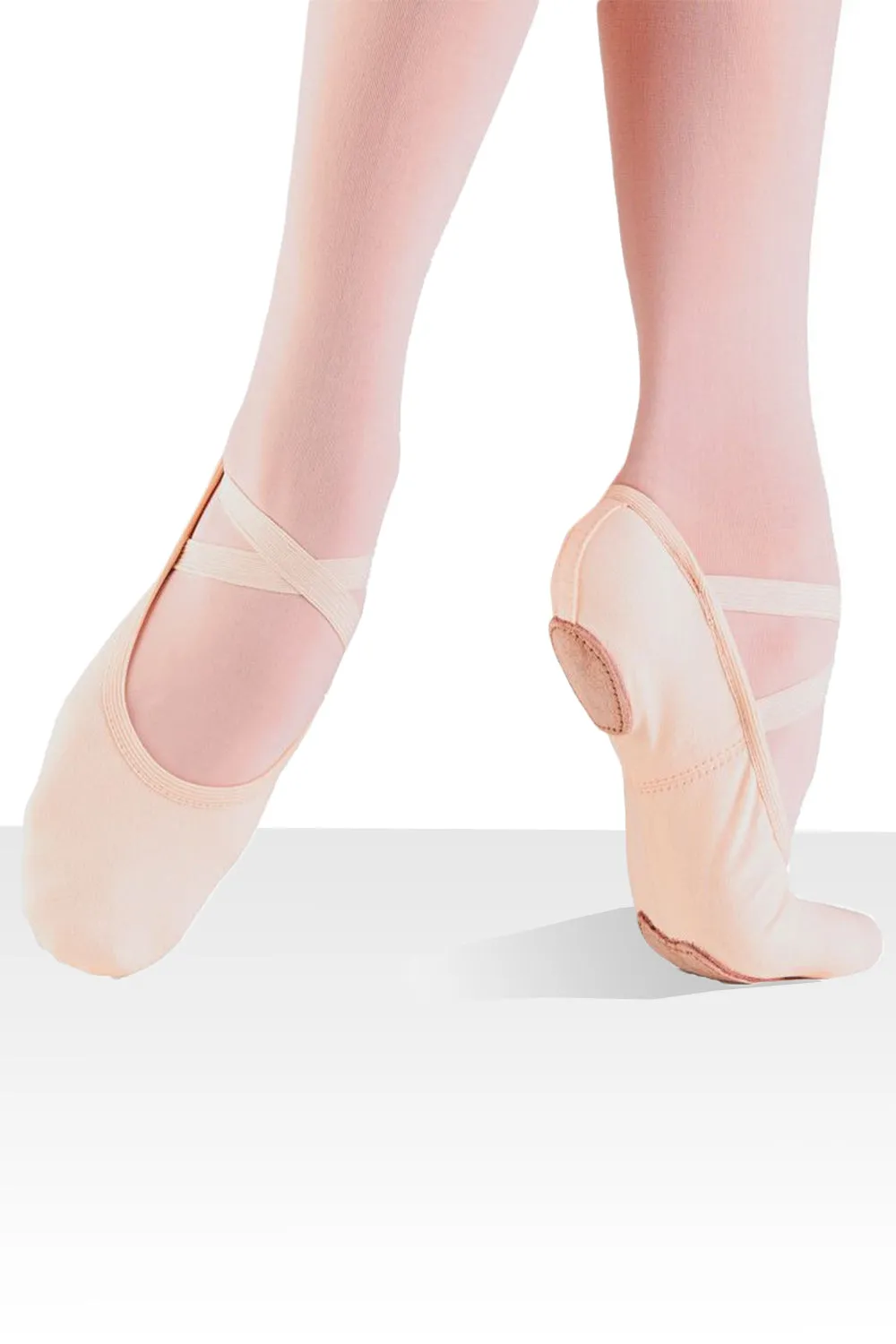 SO DANCA SD16 ADULT BLISS STRETCH CANVAS SPLIT SOLE BALLET SHOES