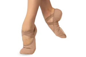 SO DANCA SD16 ADULT BLISS STRETCH CANVAS SPLIT SOLE BALLET SHOES