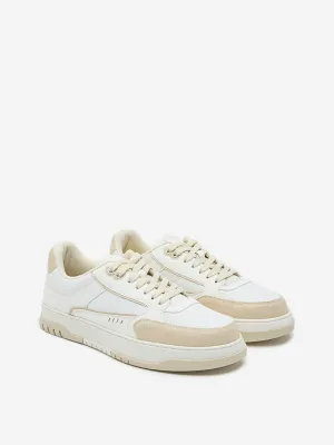 SOLEPLAY Off-White Lace-Up Sneakers