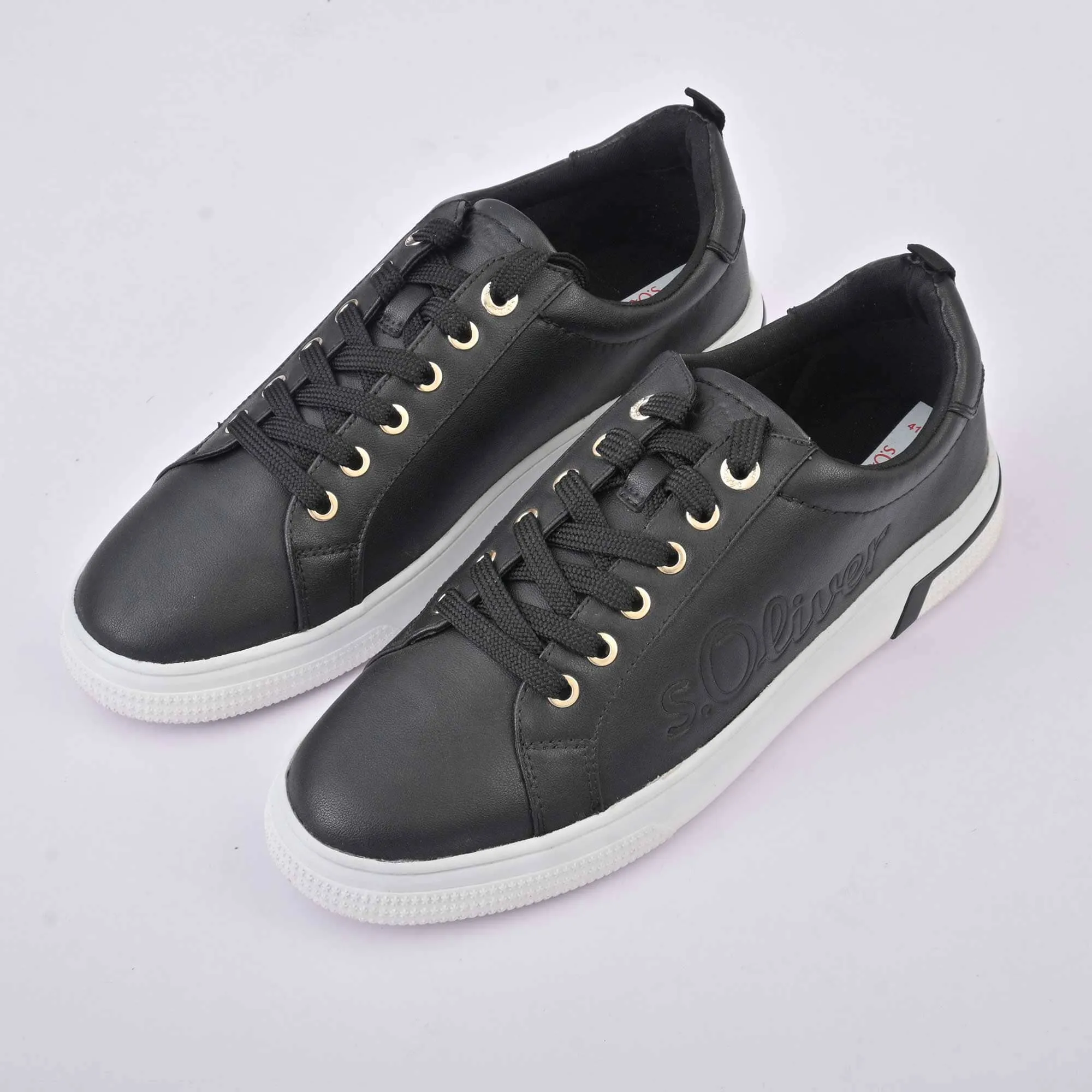 S.Oliver Unisex Harcourt Soft Sole Leather Sneakers