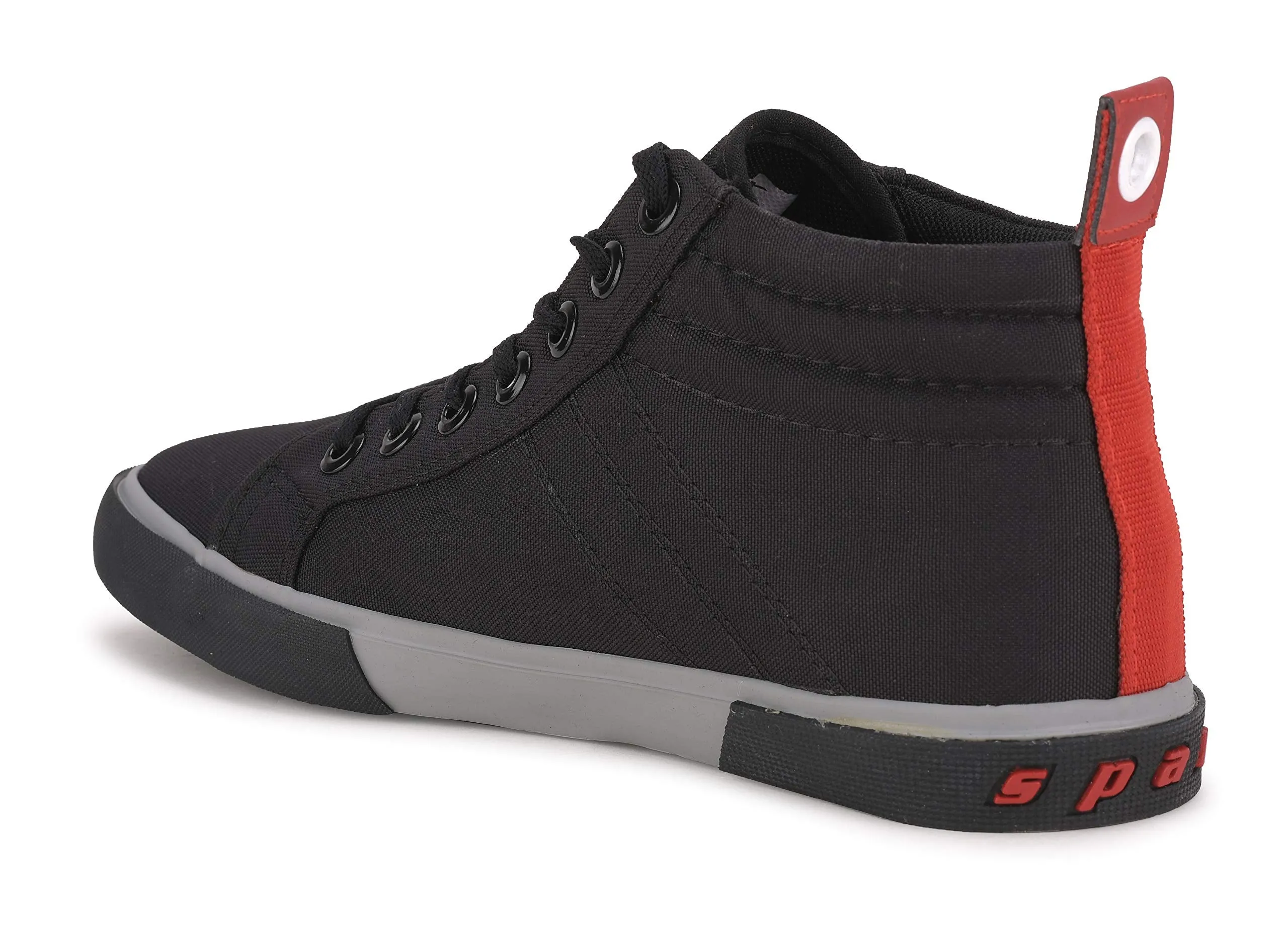 Sparx mens  Blackred Casual Shoe