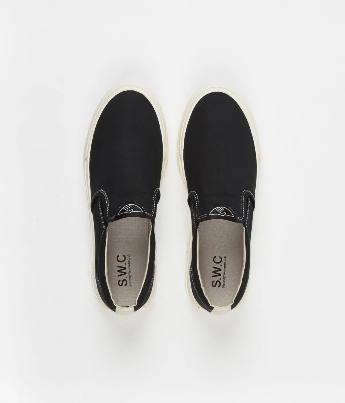 Stepney Workers Club Lister Canvas Shoes - Black