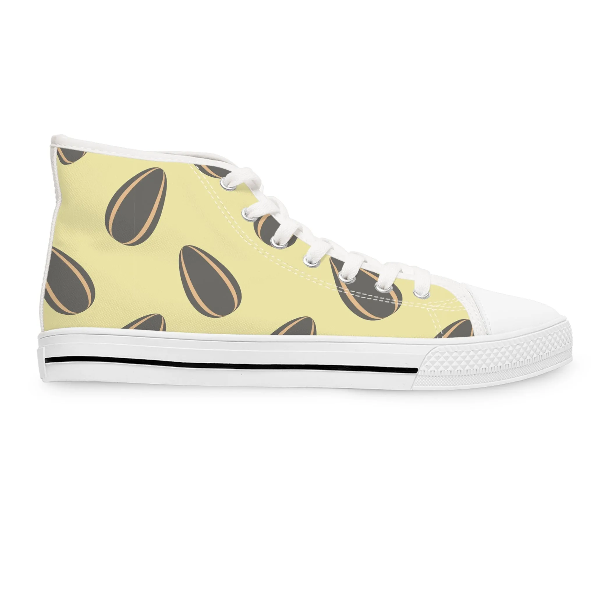 Sunflower Seeds Women's High Top Sneakers