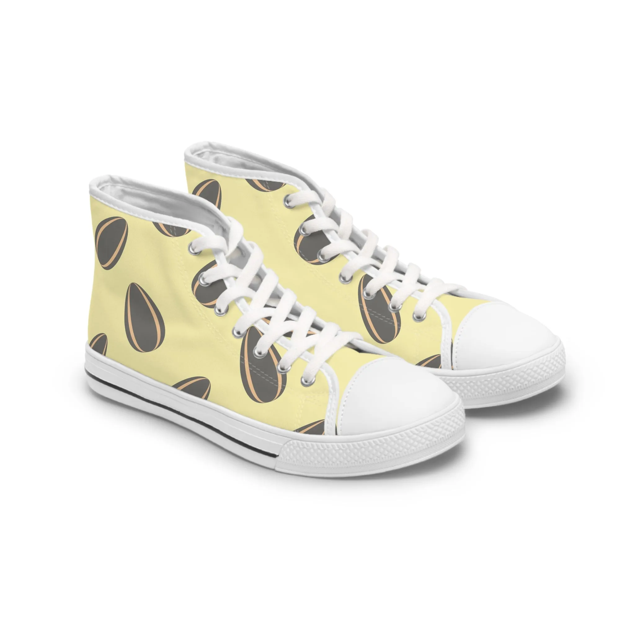 Sunflower Seeds Women's High Top Sneakers