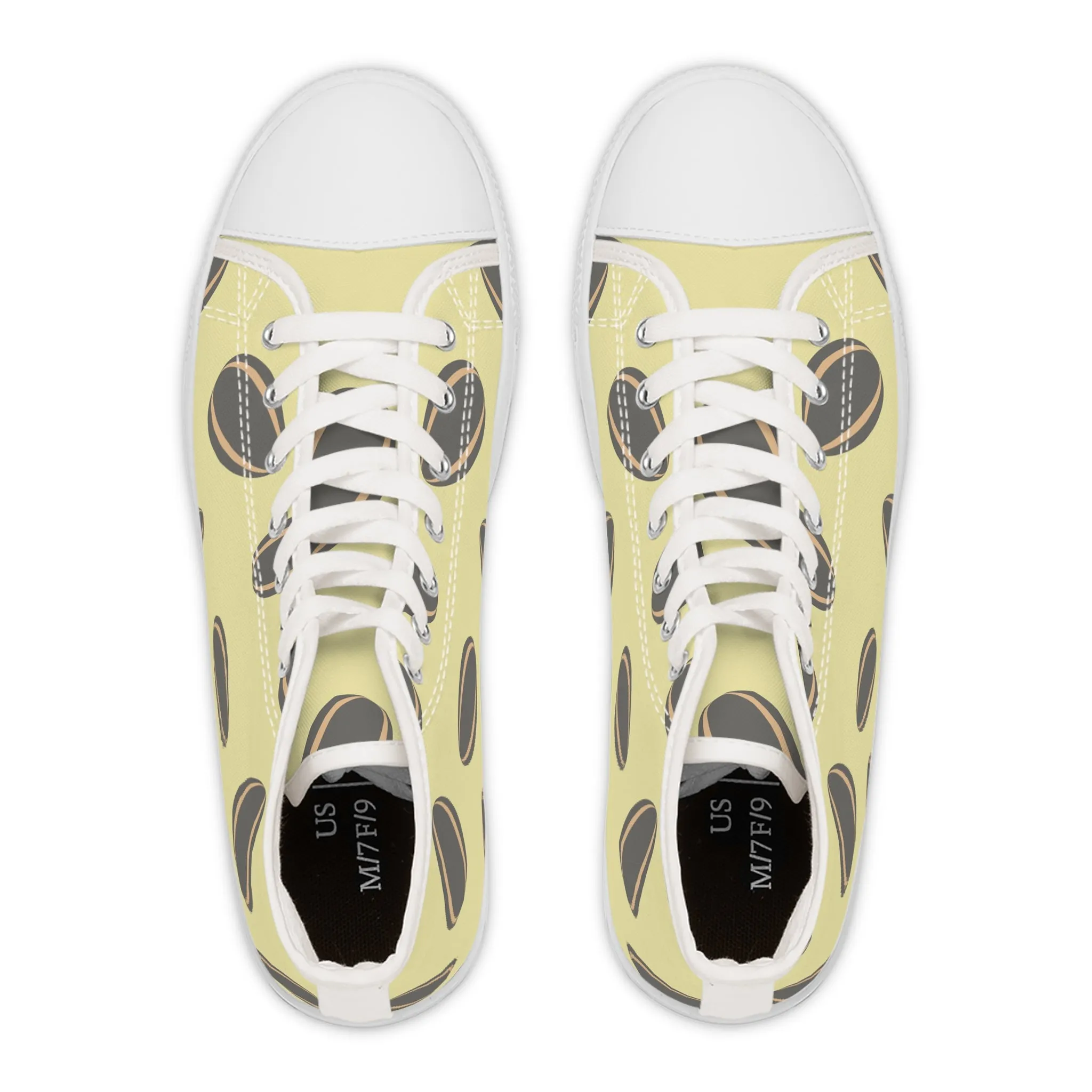 Sunflower Seeds Women's High Top Sneakers