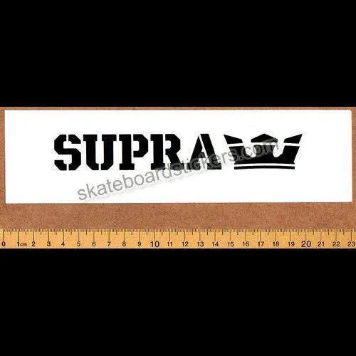 Supra Footwear Skateboard Sticker