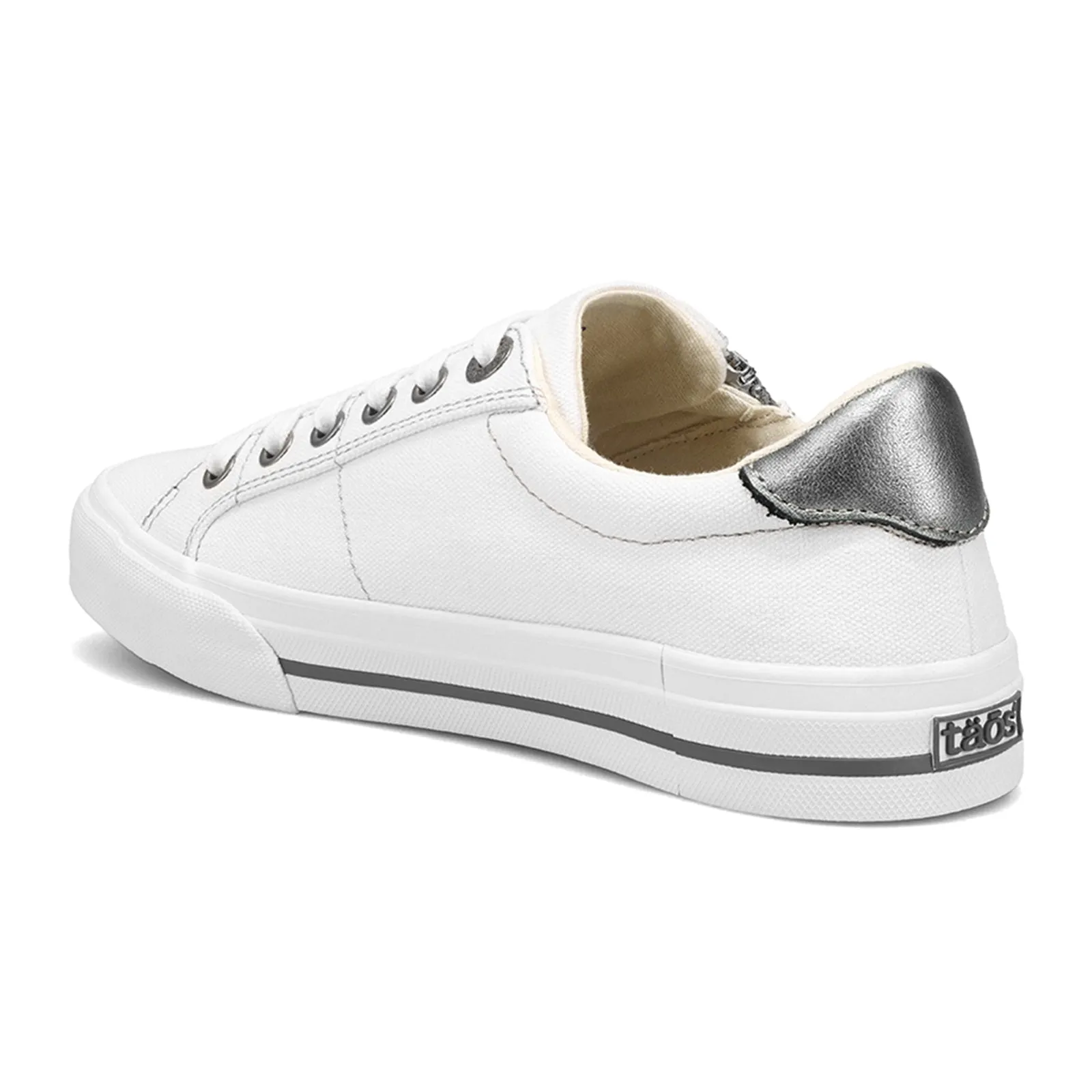 Taos Z Soul Sneaker (Women) - White/Pewter