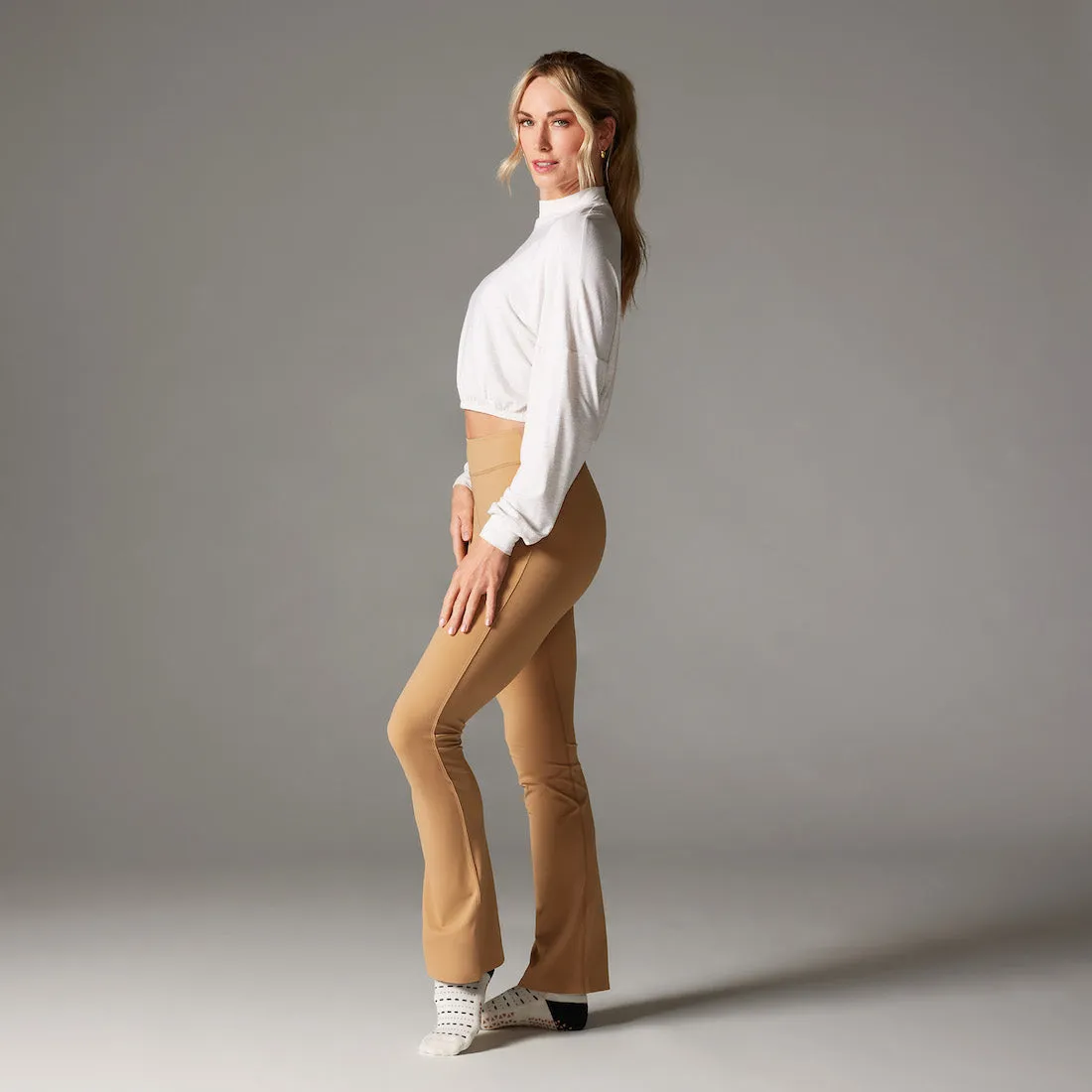 TaviSculpt™ High Waisted Bootcut Leggings