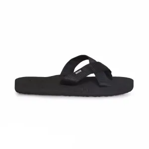 Teva Mush Kalea Livy Black Flip Flops