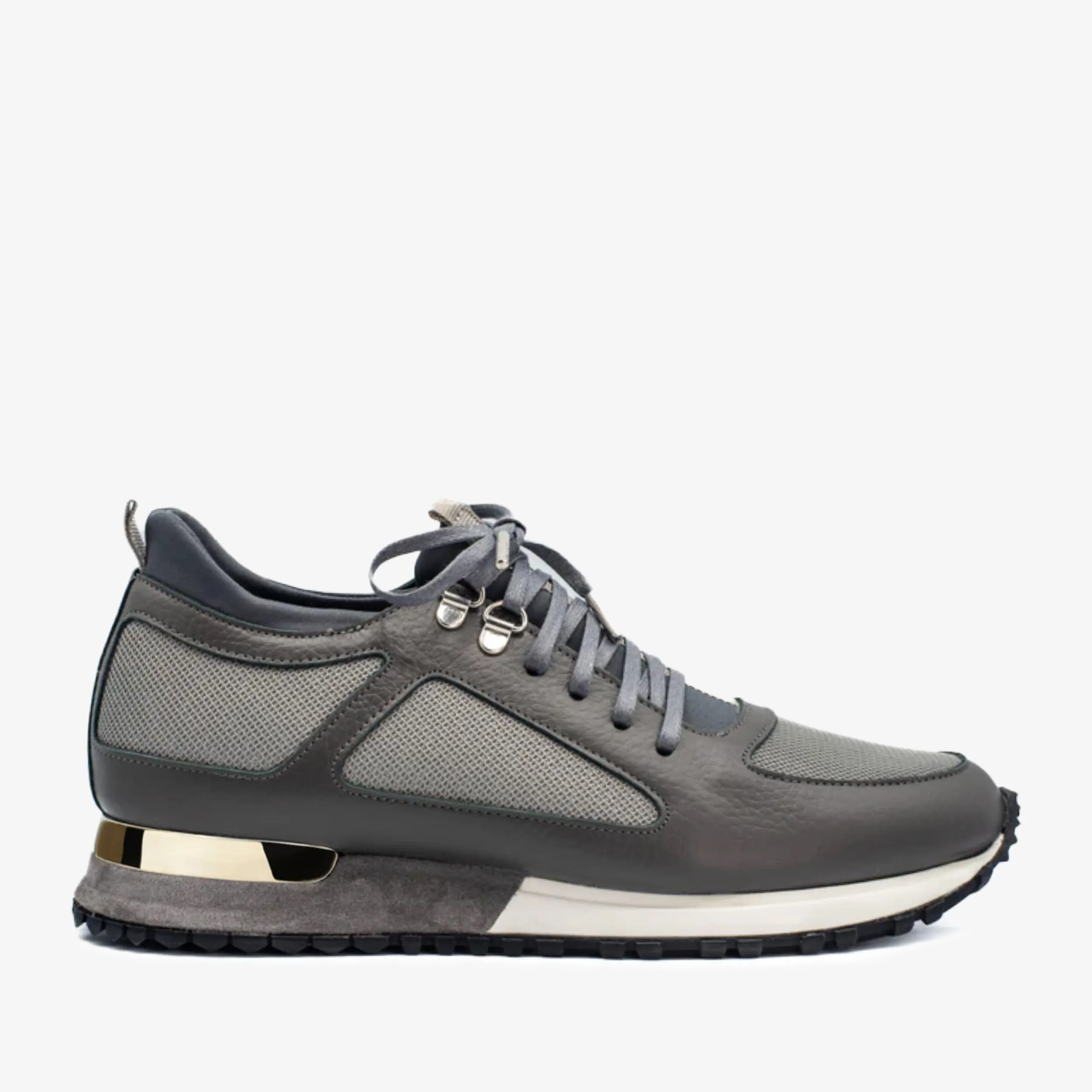 The Dos Rios Grey Leather Men Sneaker Final Sale!