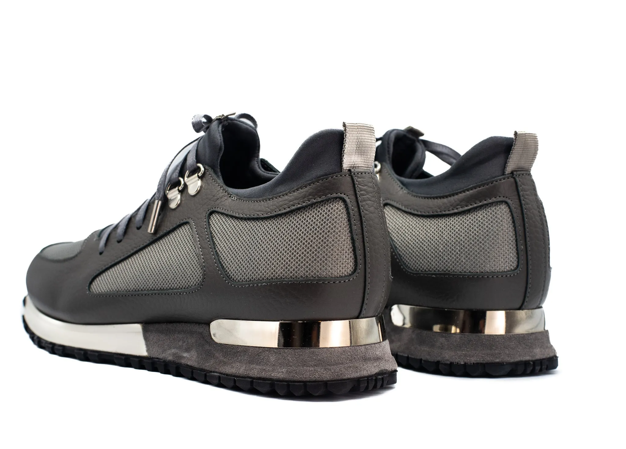 The Dos Rios Grey Leather Men Sneaker Final Sale!