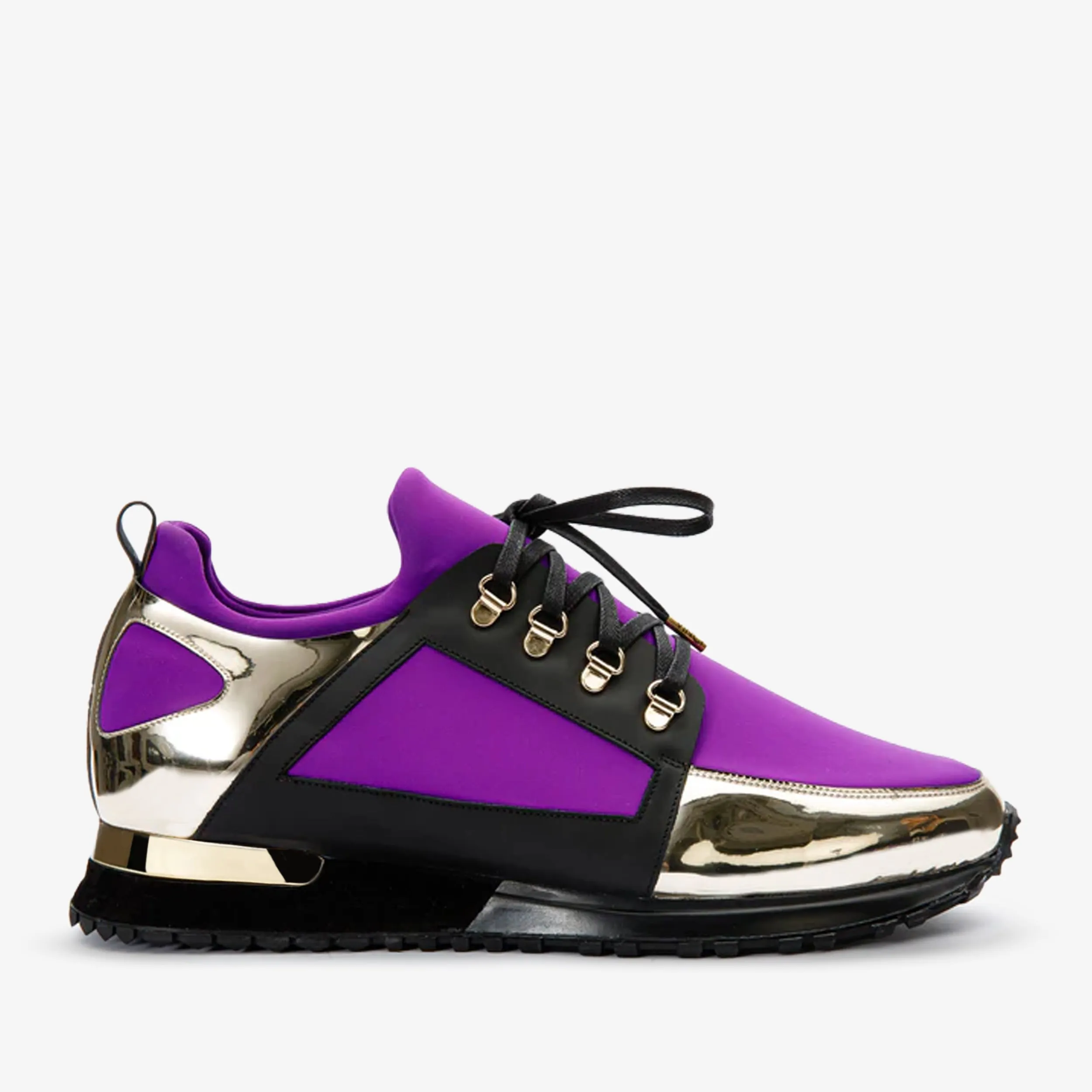 The Emir Purple Leather Men Sneaker Limited Edition