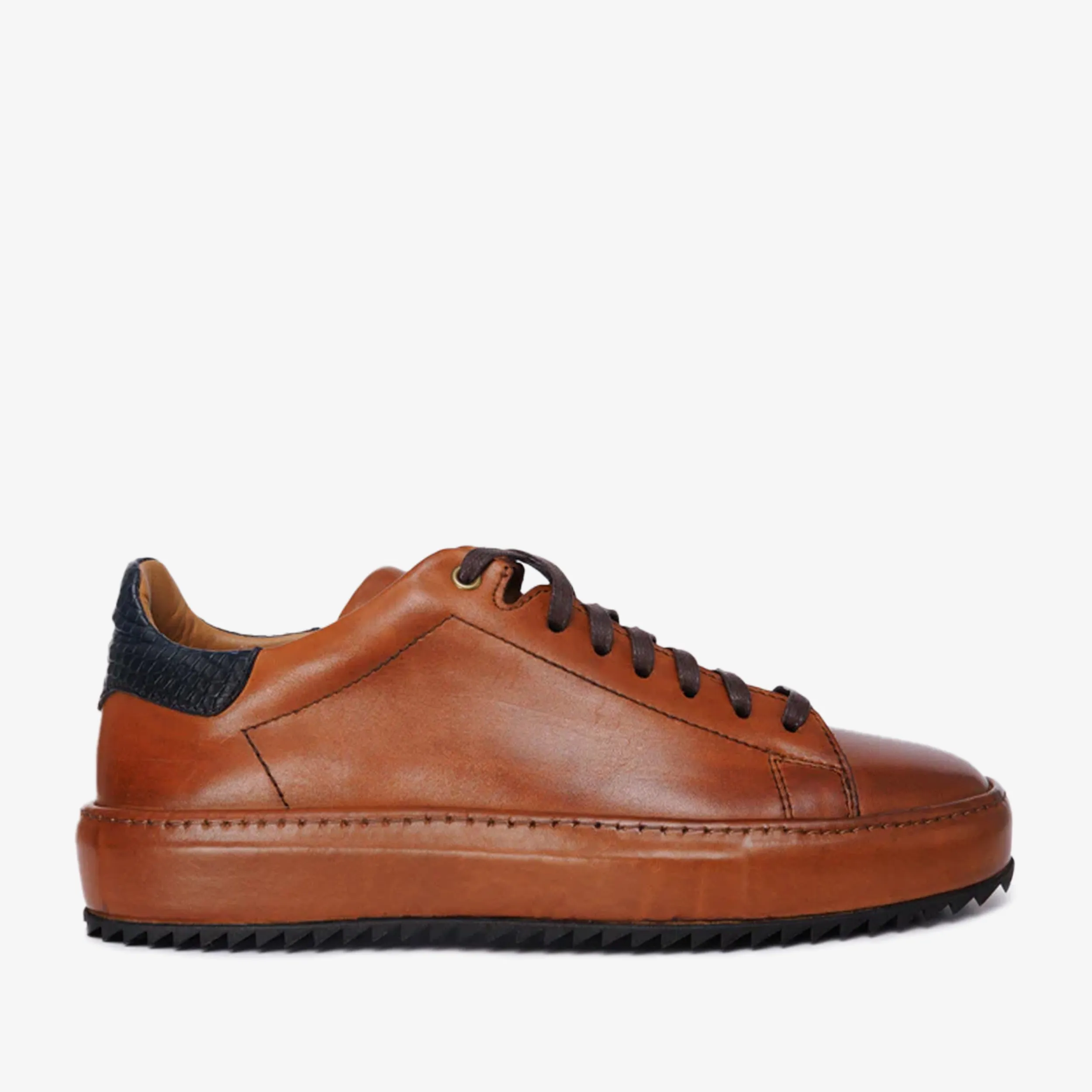 The Noble Tan Leather Men Sneaker