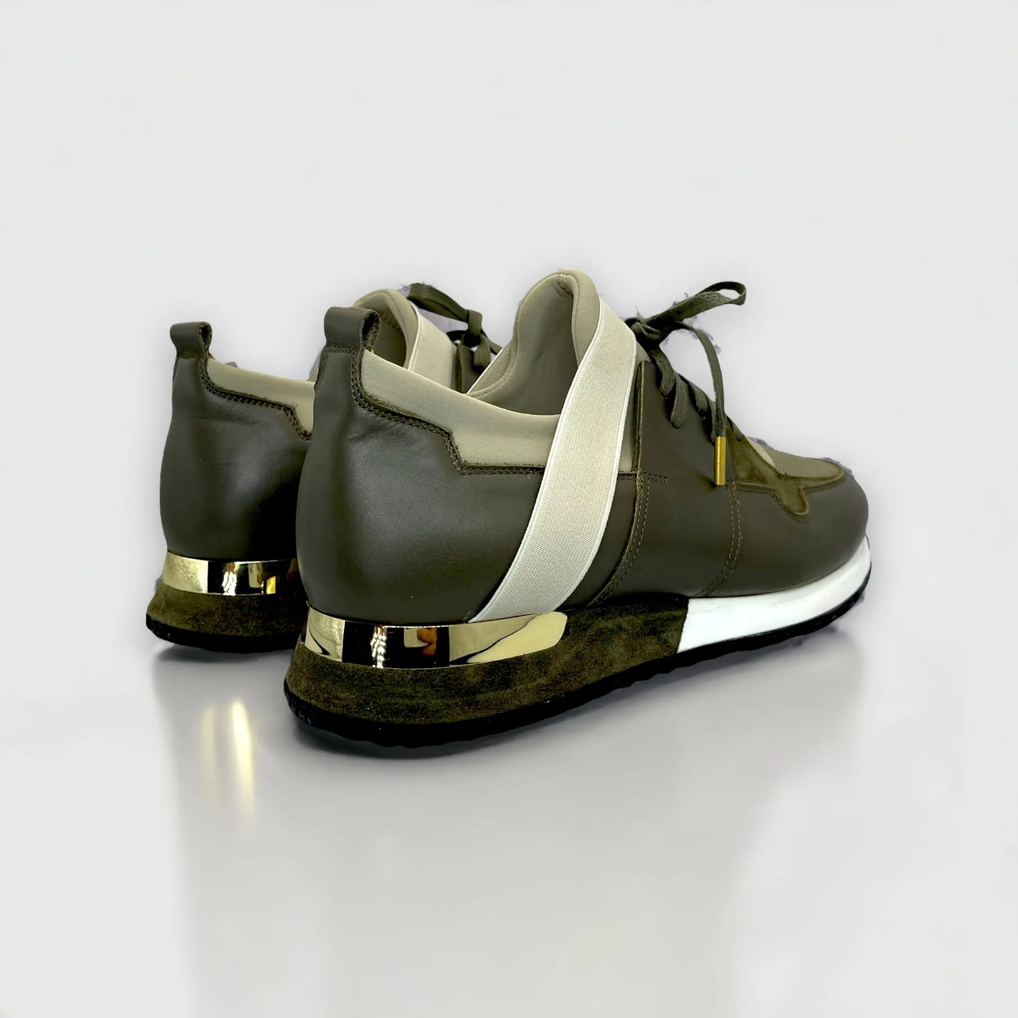 The Reno Green Leather Men Sneaker Final Sale!