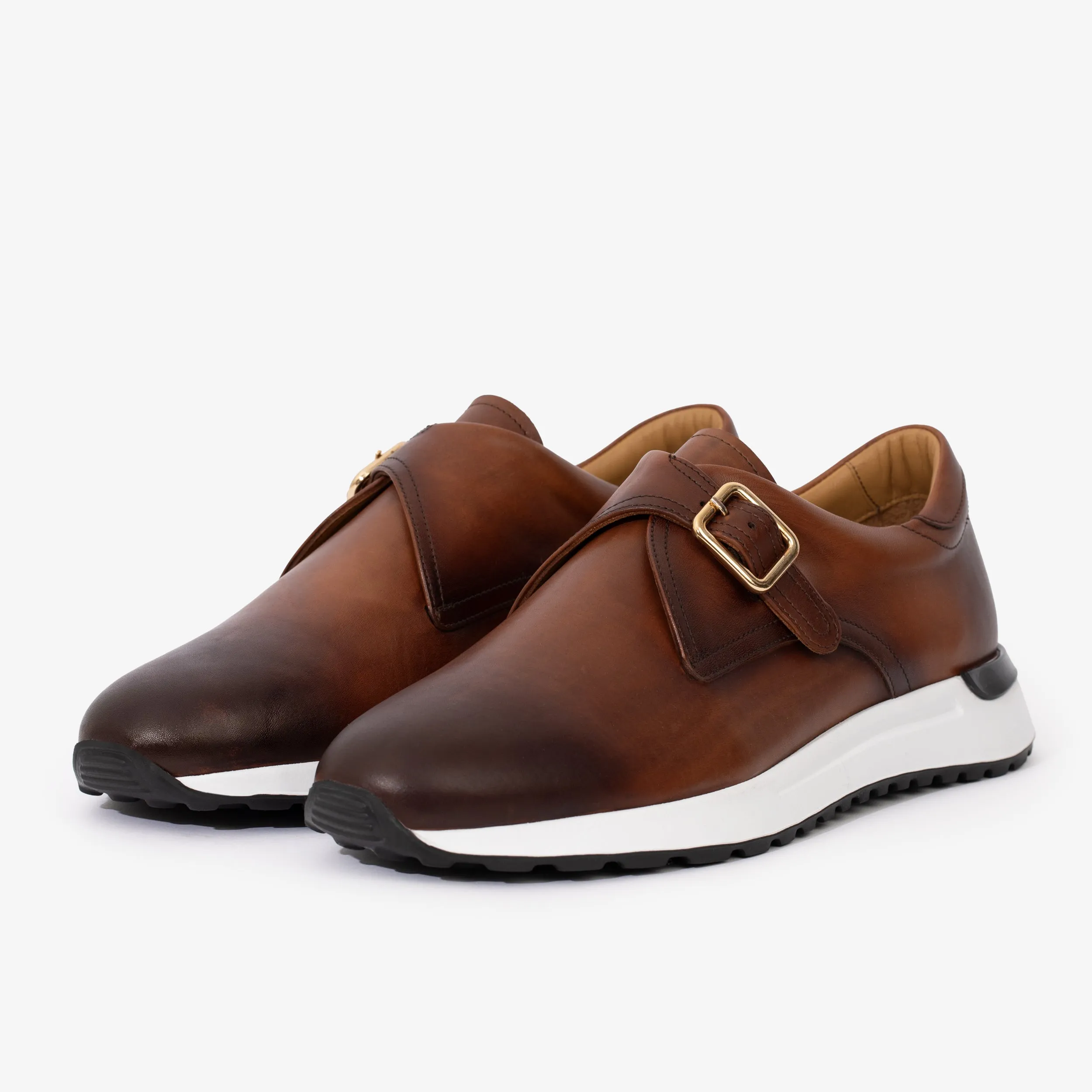 The Torino Tan Leather Men Sneaker