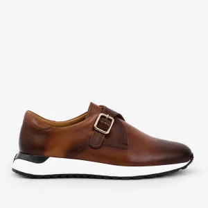 The Torino Tan Leather Men Sneaker