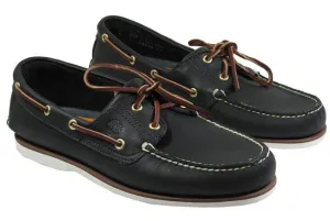 Timberland Boots Mens Boat Shoe Navy White