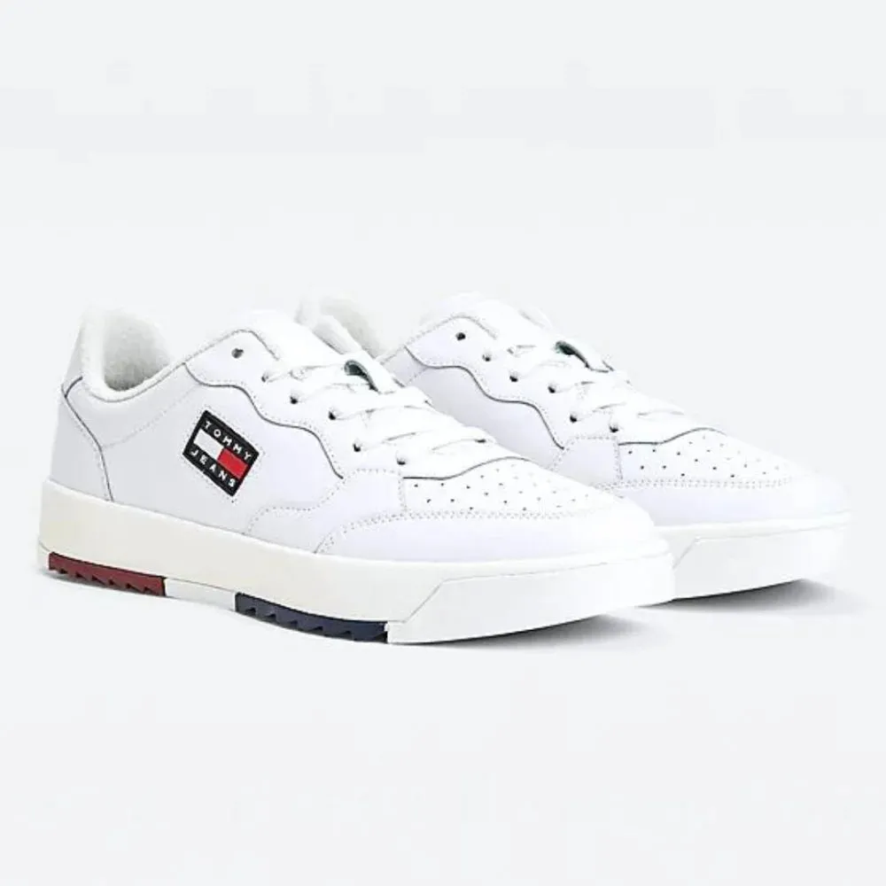 Tommy Hilfiger Jeans Retro Leather ESS Men EM0EM00899-WHT