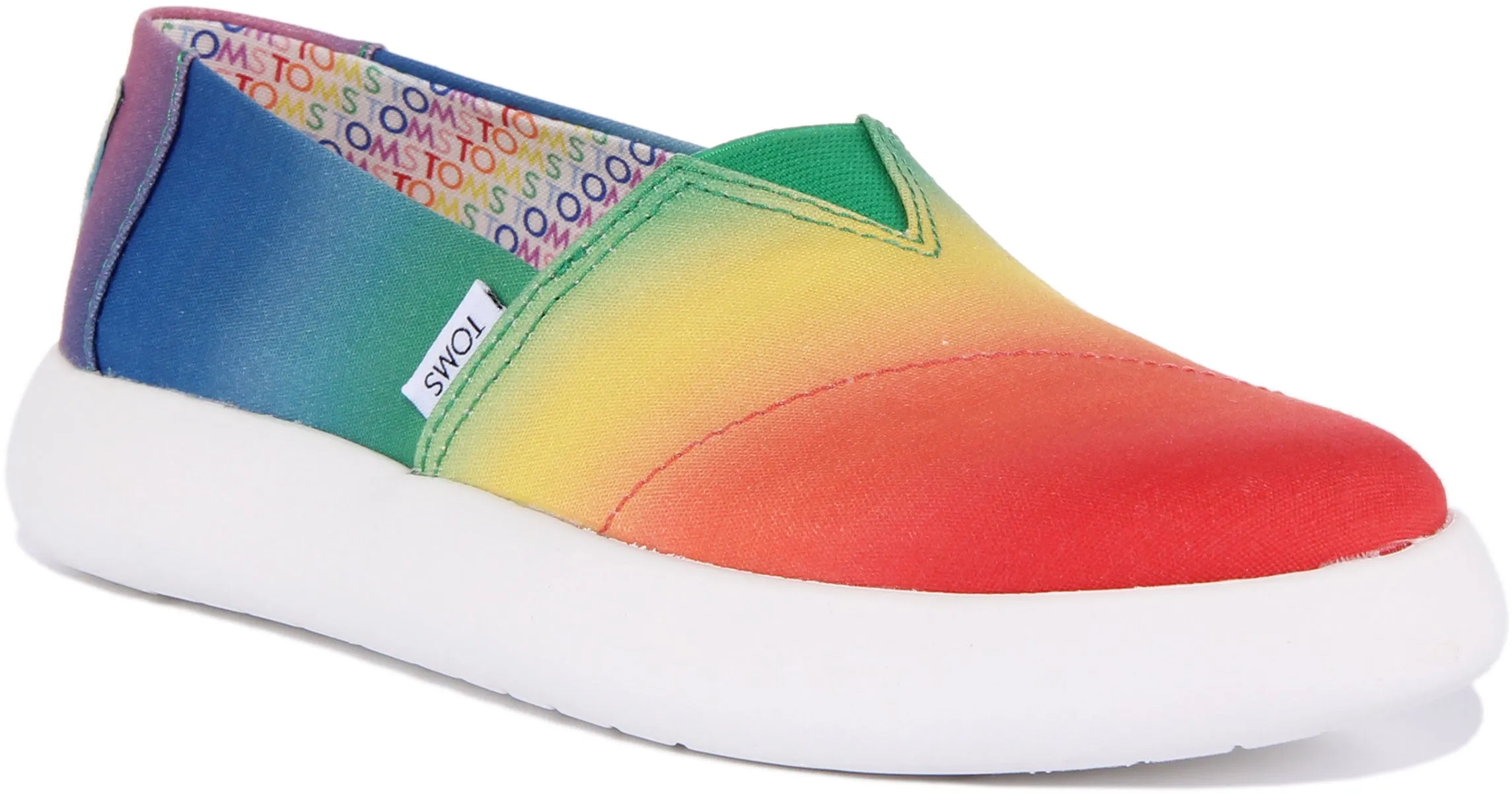 Toms Alpargata Malloww In Rainbow For Women