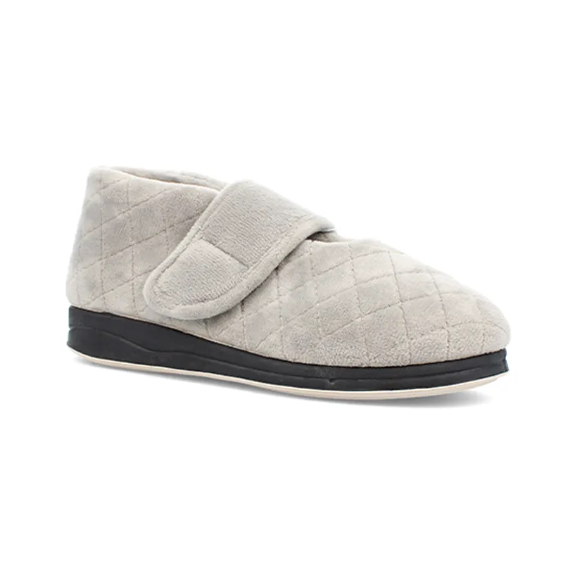 Tranquil Extra Wide Women's Lined Velour Slipper