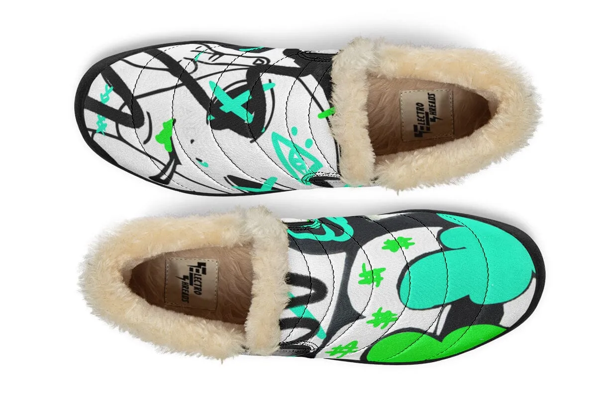 Trap Game Winter Slippers