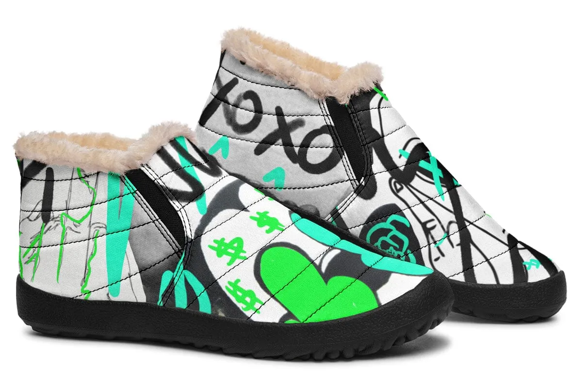 Trap Game Winter Slippers