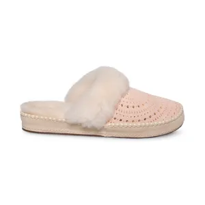 UGG Aira Sunshine Perf Tropical Peach Slippers - Women's